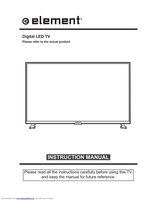 Element ELST5016S TV Operating Manual