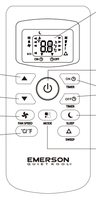 Emerson EAPC6RC1-REM QUIET KOOL Air Conditioner Remote Control