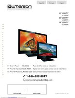 Funai Emerson LC220EM2 TV Operating Manual