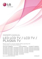 LG 32LK330UBCUSDLH TV Operating Manual