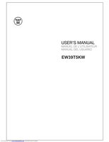 Westinghouse EW39T5KW TV Operating Manual