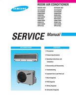 Samsung AQ07A56ME AQ07A78ME AQ09A56ME Air Conditioner Unit Operating Manual