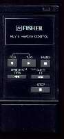 Fisher RC715 VCR Remote Control