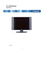 Polaroid FLM1512 TV Operating Manual