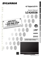 Funai LC420SS8 TV Operating Manual