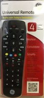 GE General Electric 24944 4-Device Universal Remote Controls