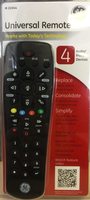 GE General Electric 24944 4-Device Universal Remote Control