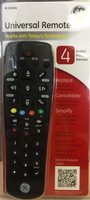 GE General Electric 24944 4-Device Universal Remote Control