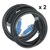 Anderic Generics 2 pack 6 foot 1.4 3D capable HDMI Cable