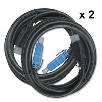 Generic 2 pack 6 foot 1.4 3D capable HDMI Cable