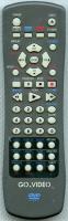 GoVideo DVR104275RM TV/VCR/DVD Remote Control