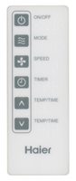 Haier A0010401791C Air Conditioner Remote Controls