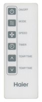 Haier A0010401791C Air Conditioner Remote Control