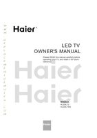 Haier HL22XLT2OM Operating Manuals
