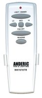 Anderic FAN2R/RR7078TR for Hampton Bay Ceiling Fan Remote Control Kit