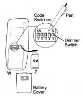 Harbor Breeze HAR001 Ceiling Fan Remote Control