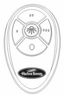 Harbor Breeze KUJCE9603 Ceiling Fan Remote Control