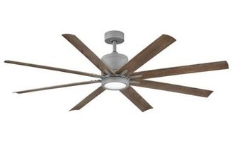 Hinkley Lighting 902466FGTLWD Vantage 66 Inch 8 Blade Ceiling Fan with Light Kit