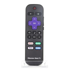 View Hisense HURCRUS21G  2021 ROKU TV Remote Control |IR | Netflix | Hulu | Roku Channel | Vudu | HU-RCRUS-21G - 249979 360° photo gallery