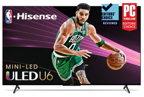 Hisense 55U6K 55 Inch Class U6 Series Mini-LED ULED 4K Google TV