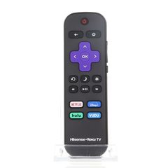 View Hisense RC-ALIR / HU-RCRUS-22G - 2021 Roku TV Remote Control | IR | Netflix | Disney + | Hulu | VUDU - HURCRUS22G 360° photo gallery