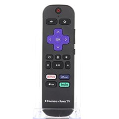 View Hisense RC-EL5 / HU-RCRUS-23W 2022 ROKU TV Remote Control | Voice | RF | Netflix | Disney + | - Apple TV + | Hulu - HURCRUS23W 360° photo gallery