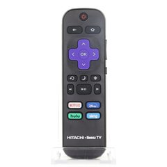 View Hitachi RCAFIR ROKU TV Remote Control 360° photo gallery