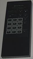 Hitachi VTRM2000A VCR Remote Control