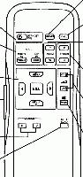 Hitachi HL00401 TV Remote Control