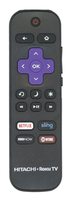 HITACHI 101018E0002 Roku TV Remote Controls