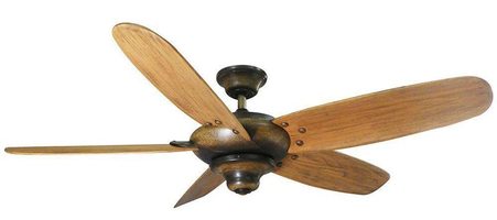 Home Decorators Collection Altura 56 INCH Indoor Gilded Espresso Ceiling Fan