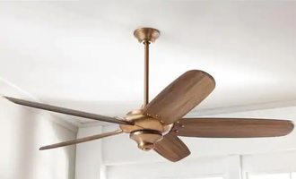 Home Decorators Collection Altura DC 68 Inch Indoor Vintage Copper Ceiling Fan