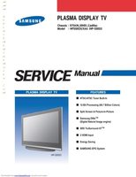 Samsung HPS5053 TV Service Manual