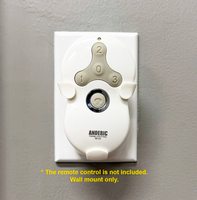 Anderic 99122/99123 for Hunter Ceiling Fan Remote Control Wall Mount Bracket