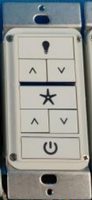 Hunter 99375 IN2TX53 WIRED Ceiling Fan Remote Control