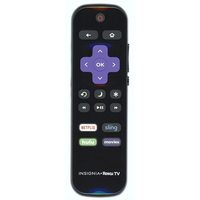 Insignia 398GR10BEBYN012 ROKU TV Remote Control