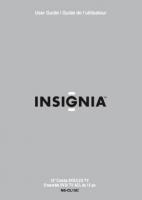 Insignia NSCL15C TV/DVD Combo Operating Manual