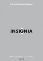 Insignia NSF20C TV Operating Manual