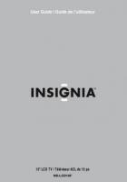 Insignia NSLCD15F TV Operating Manual