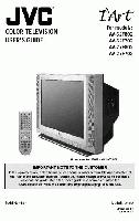 JVC AV27F702 AV27F802 AV32F702 TV Operating Manual