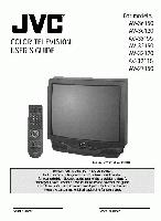 JVC AV27150 AV32115 AV32120 TV Operating Manual