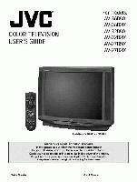 JVC AV36D501OM TV Operating Manual