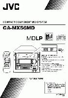 JVC CAMXS6MD Audio System Operating Manual