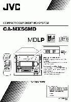 JVC CAMXS6MDOM Audio System Operating Manuals JVC CAMXS6MDOM Audio System Operating Manuals