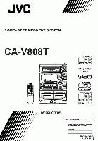 JVC CAV808T Audio System Operating Manual