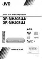 JVC DRMH20S DRMH20SUJ DRMH30S Audio System Operating Manual