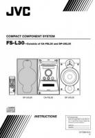 JVC CAFSL30 FSL30 Audio System Operating Manual