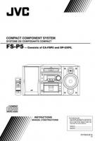 JVC FSP5 FSP5J Audio System Operating Manual
