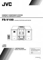 JVC FSV100 CD Player Operating Manual