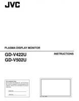 JVC GDV422U GDV422UA GDV502U Audio System Operating Manual